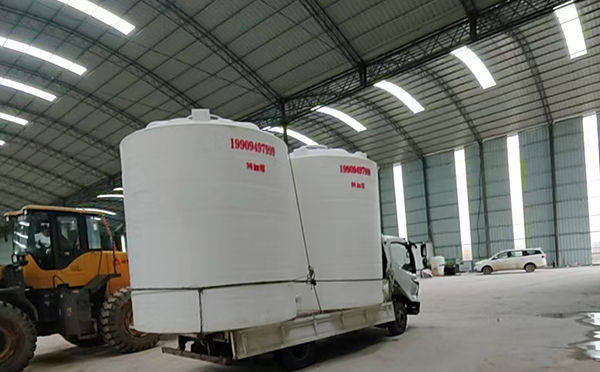 特加厚庆阳塑料大桶装车运输交付实录